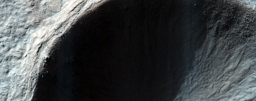 Crater Northwest of Arkhangelsky Crater