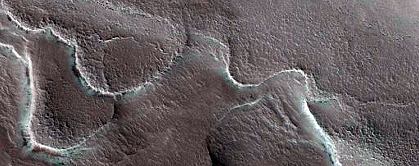 North Polar Layered Deposit Avalanche Monitoring Site