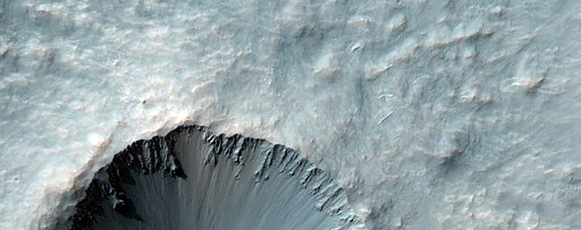 Fresh Small Impact Crater