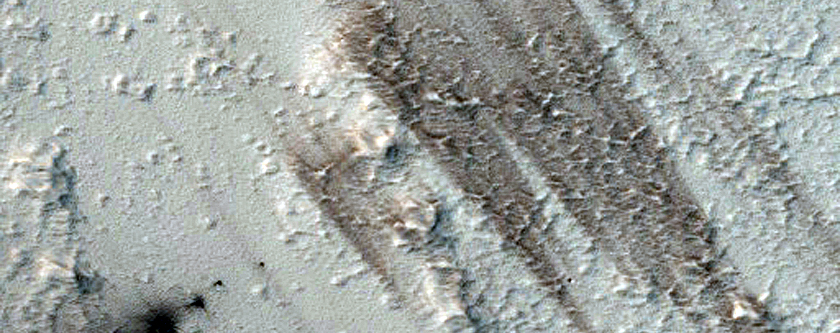 Candidate Recent Impact Site