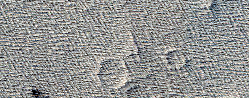 Candidate Recent Impact Site