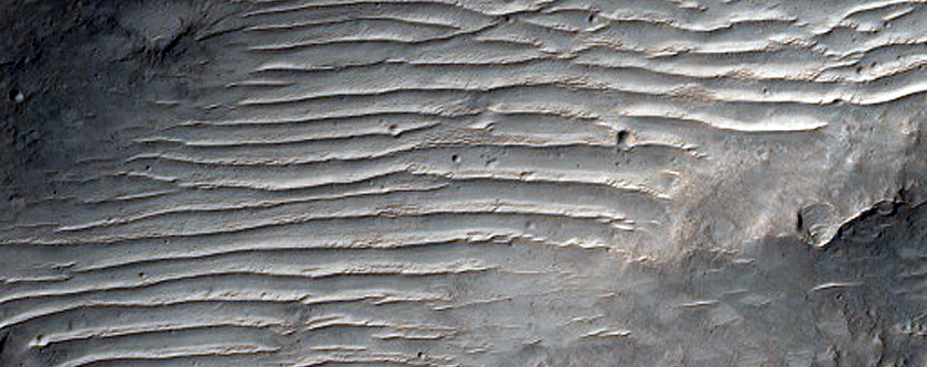 Terrain Northeast of Cerberus Dorsa