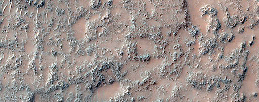 Inverted Channel System in Noachis Terra