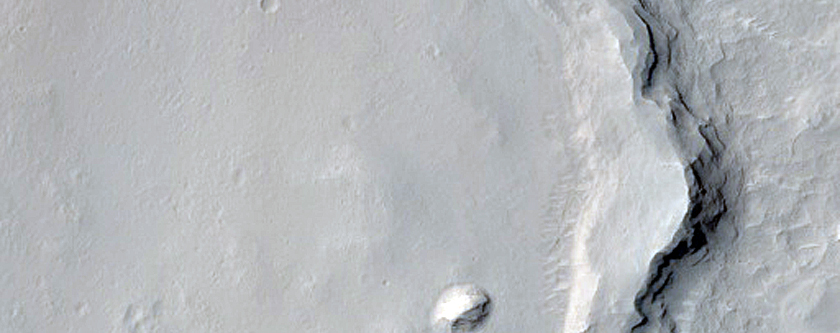 Wrinkle Ridges in Meridiani Planum 