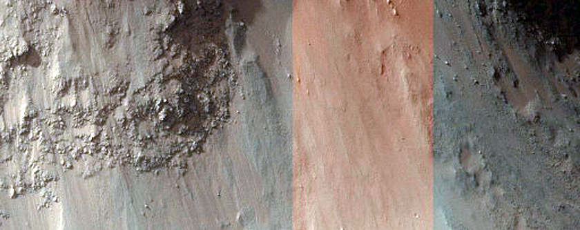 Slumps in Eos Chasm