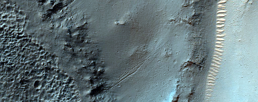 Terrain South of Sirenum Fossae