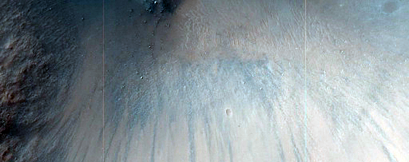 Landslide Possibly Caused by Impact