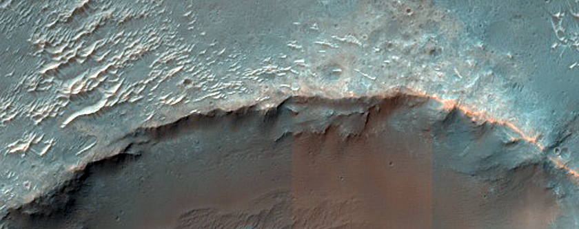 Mound Entering Crater