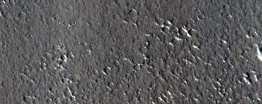 Candidate Recent Impact Site