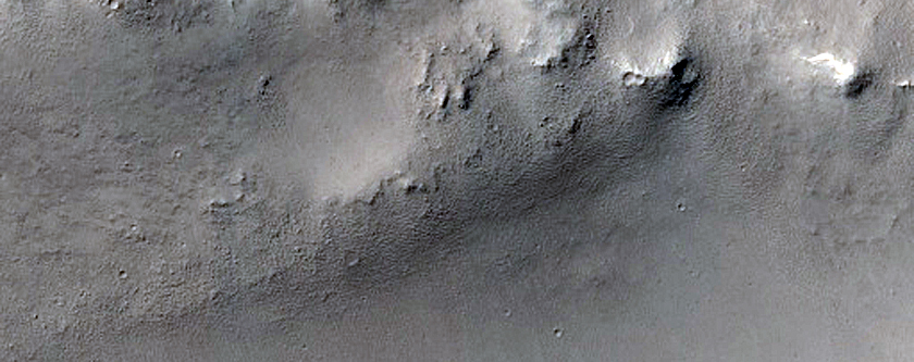 Valley near Dawes Crater