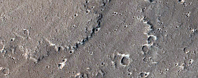 Terrain Sample in Plains East of Ascraeus Mons