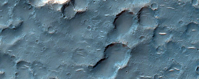 Terrain Sample in Tyrrhenus Labyrinthus