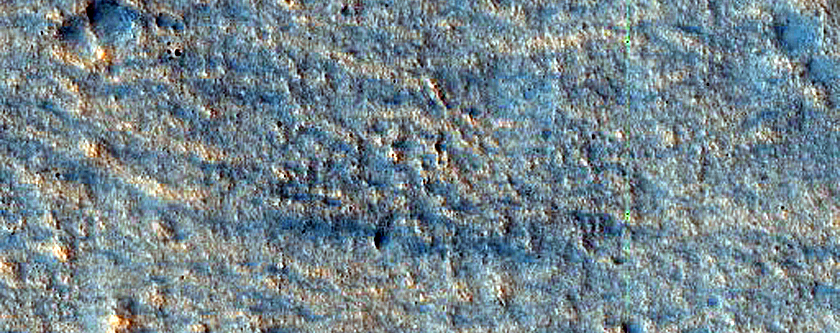Landforms in Utopia Planitia