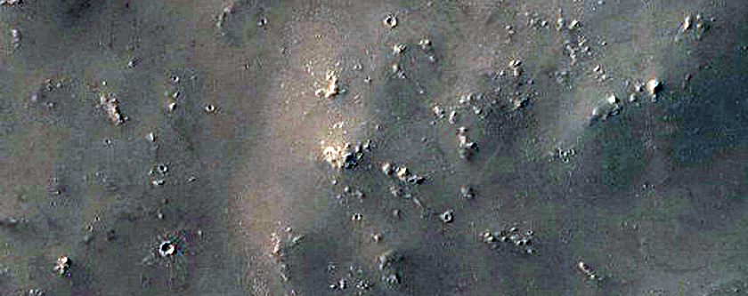 Candidate Recent Impact Site