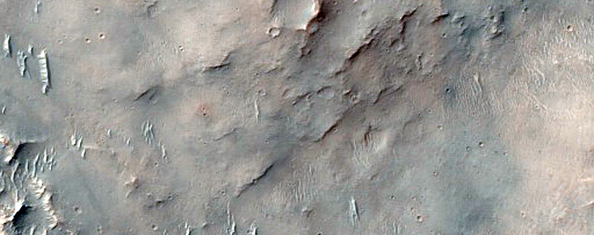 Terrain Sample in Dollfus Crater