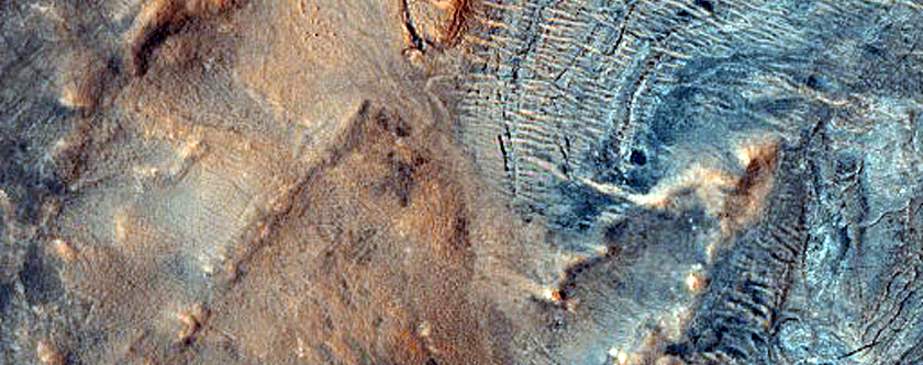 Jarosite-Bearing Terrain in Northern Nili Fossae