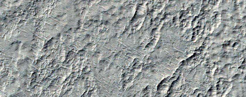Terrain North of Arkhangelsky Crater