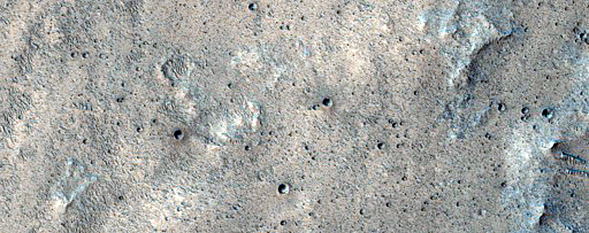 Terrain West of Mutch Crater