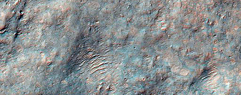 Terrain Sample in Soffen Crater