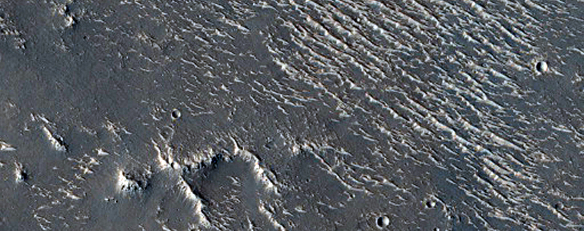 Candidate Recent Impact Site