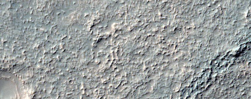 Inverted Channel in Noachis Terra