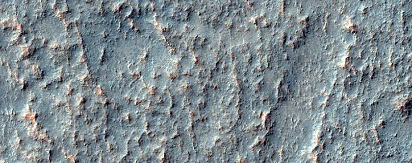 Possible Inflated Lava Flow in Claritas Fossae