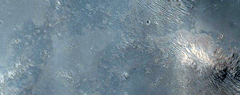 Layers in Crater South of Escalante Crater