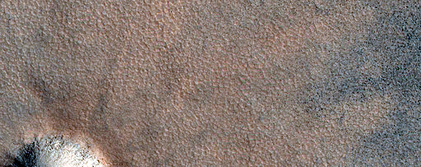 High-Latitude Crater