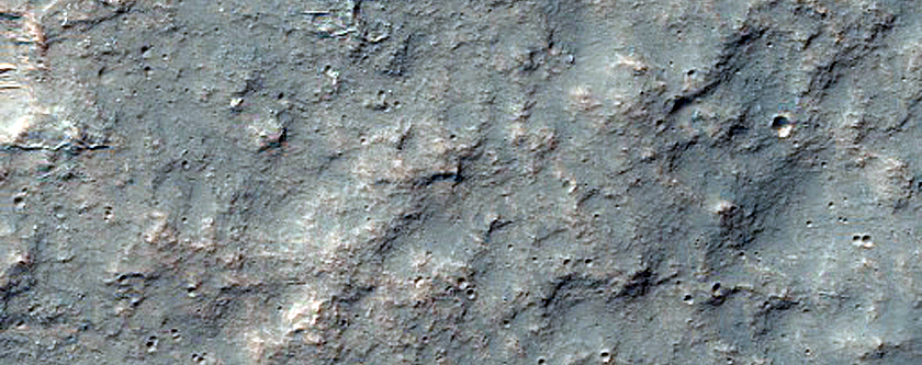 Terrain Sample in Hadriaca Patera