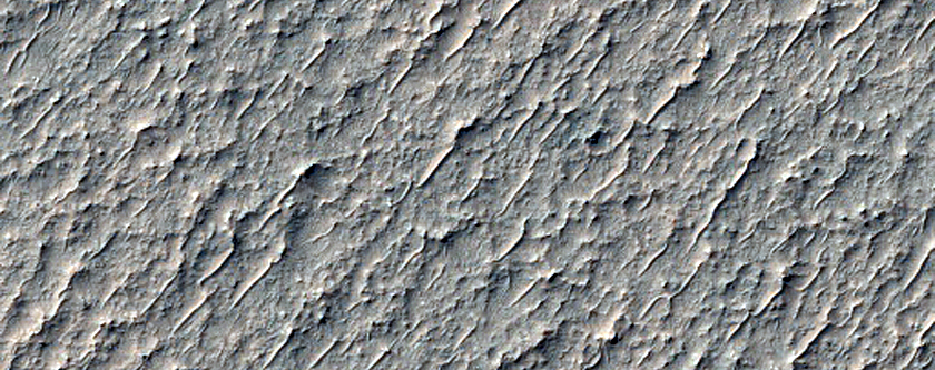 Terrain West of Magelhaens Crater