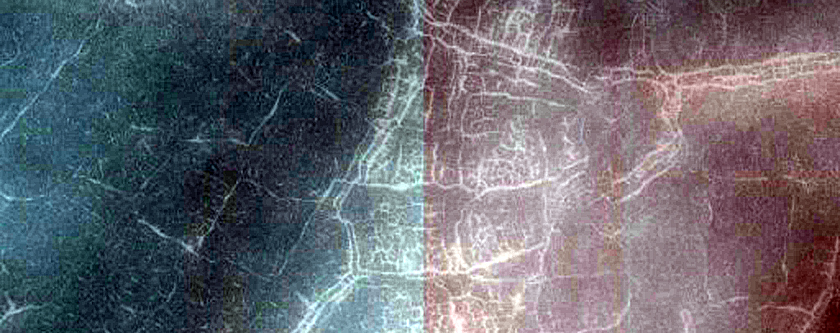 High-Latitude Northern Frost Enhanced Polygons