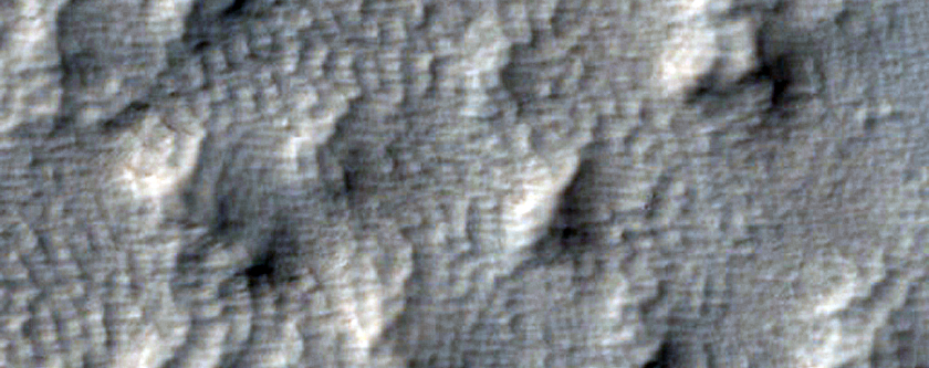 Portion of Giant Lobe off Arsia Mons West Flank
