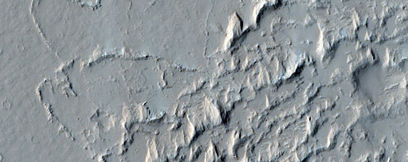 Terrain Sample in Amazonis Planitia