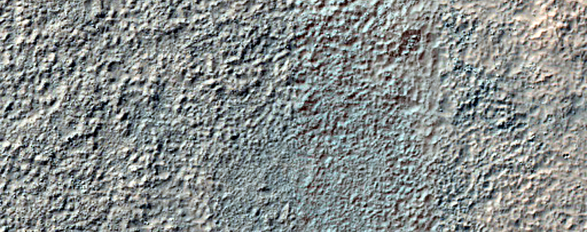 Inverted Channel in Noachis Terra