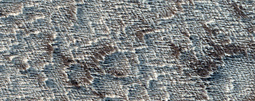 Terrain Sample in Daedalia Planum