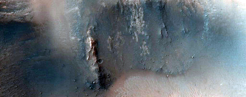  Landslide by (Possible) Impact in Iani Chaos