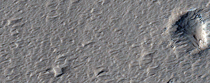 Terrain Northeast of Ascraeus Mons