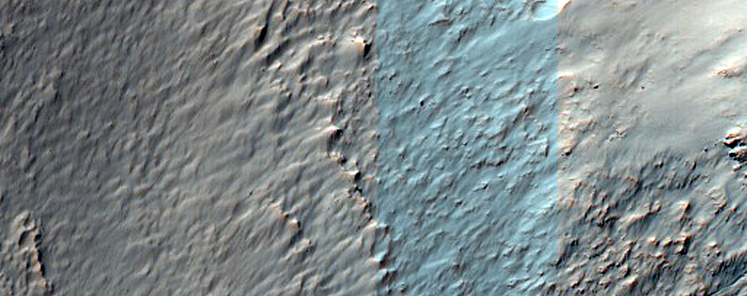 Gullied Crater Wall