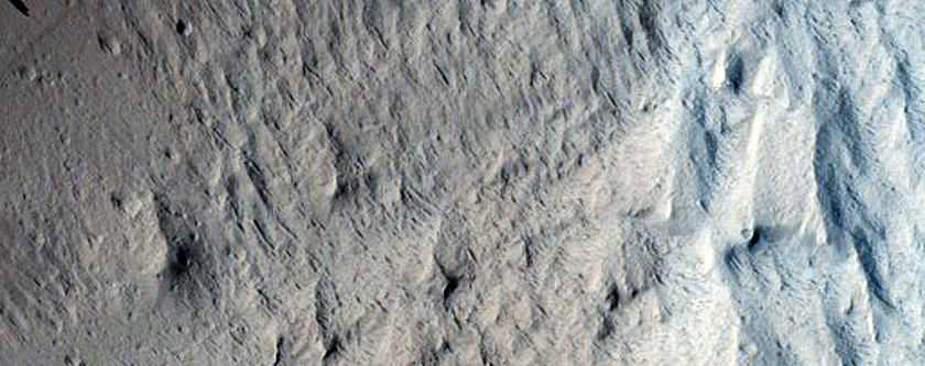 Terrain Sample in Lycus Sulci