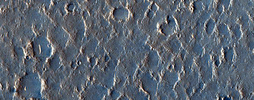 Terrain Sample North of Kasei Valles