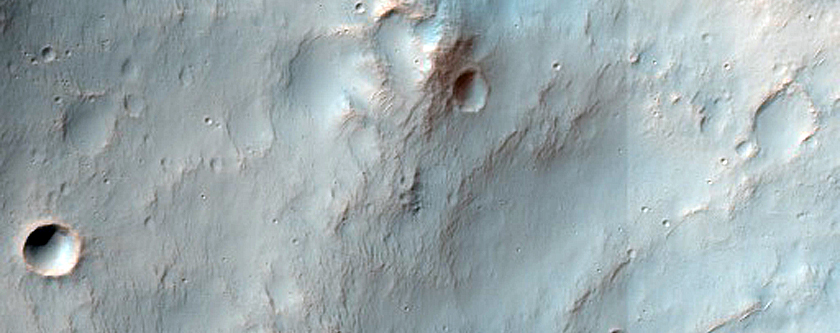 Terrain West of Ariadnes Crater