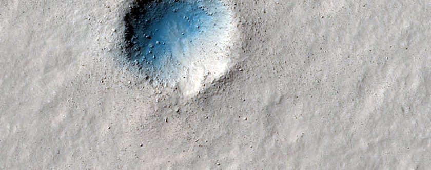 Fresh Small Impact Crater