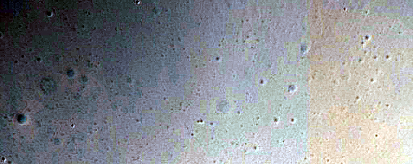 Crater Layers North of Huygens Crater