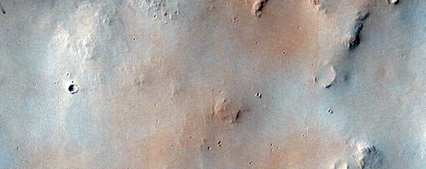 Candidate Recent Impact Site