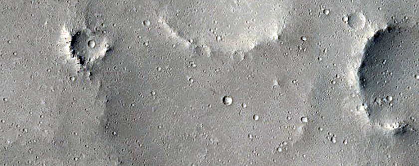 150-Meter Fresh Crater Southeast of Eddie Crater