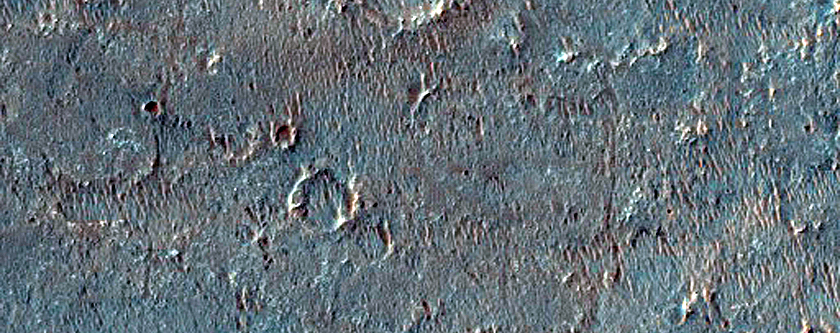Mafic Minerals on Crater Floor in Terra Sabaea