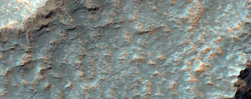 Craters in Solis Planum