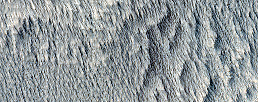 Terrain near Gigas Fossae