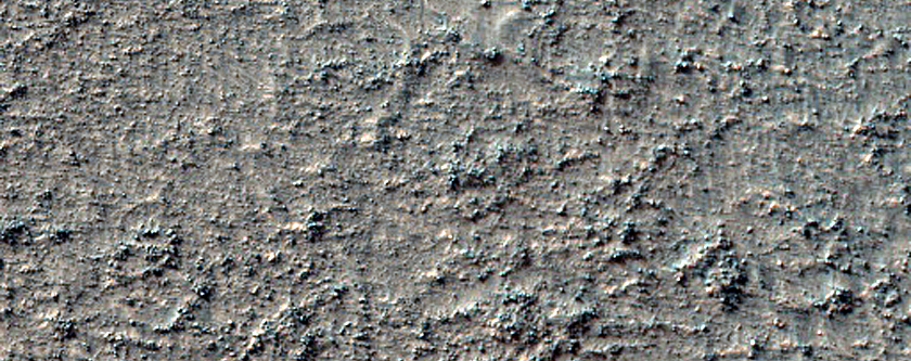 Margin of Lobate Deposit in Nereidum Montes