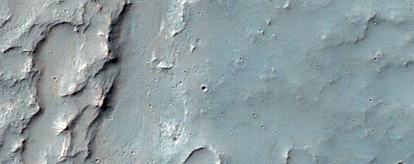 Terrain Northeast of Magelhaens Crater